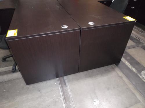 Used L-Shape Laminate Desks