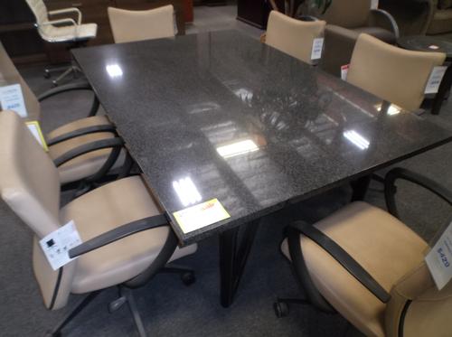 USED GRANITE CONFERENCE TABLE