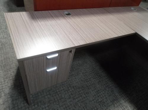 Used Executive Desk with Return